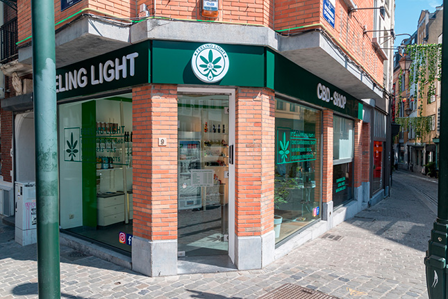 Magasin proposant des produits aux CBD